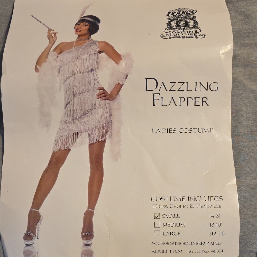 Franco American Novelty Dazzling Flapper Costume